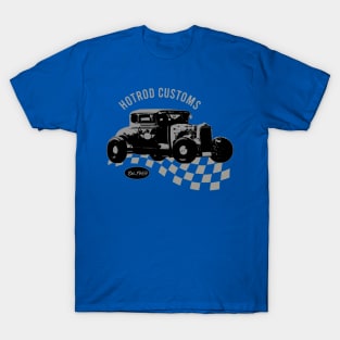 Hotrod Customs Car T-Shirt